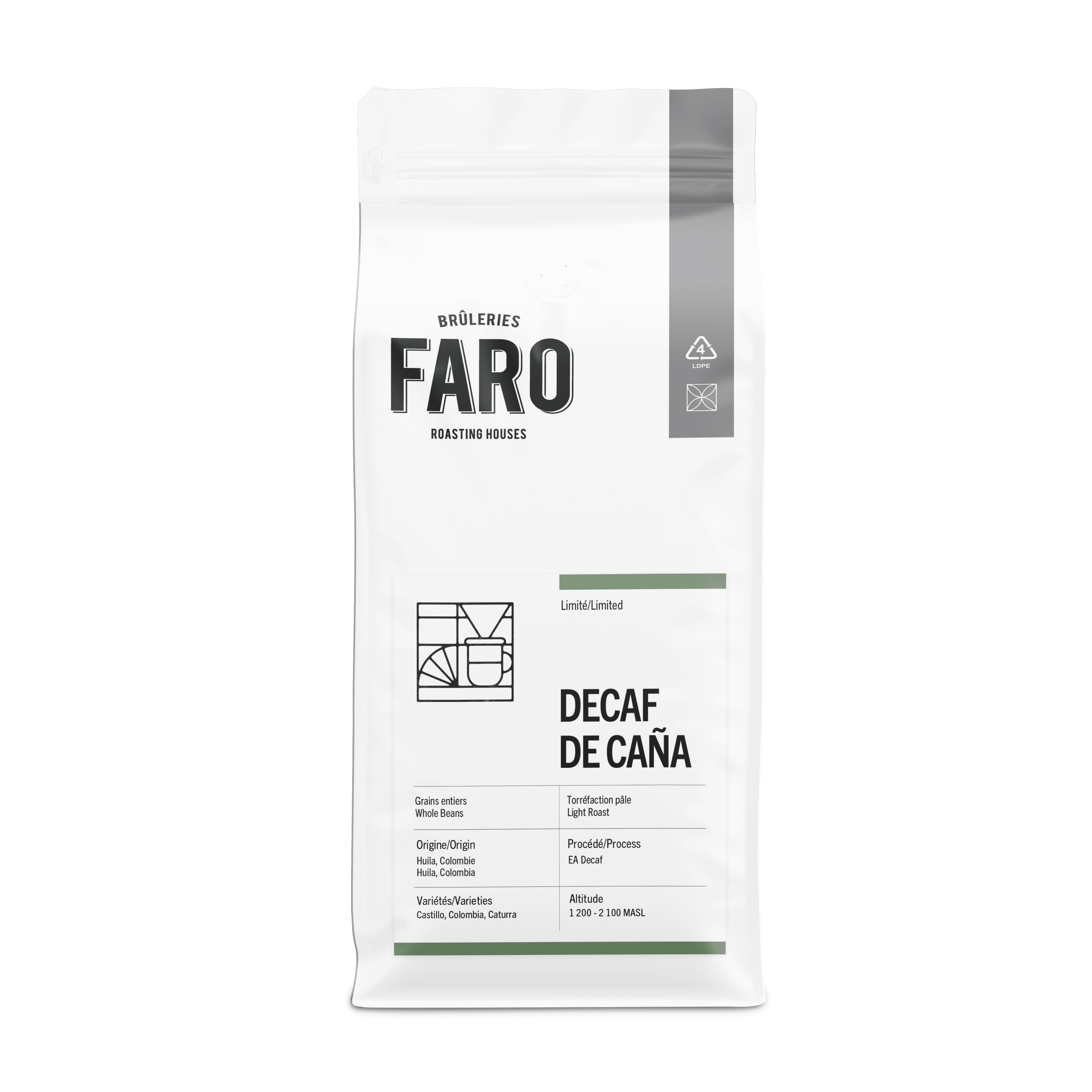 Photo of Decafeine De Cana 1Lb