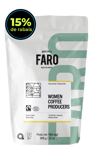WOMEN PRODUCERS FAIRTRADE AND ORGANIC (2LB) Coffee 